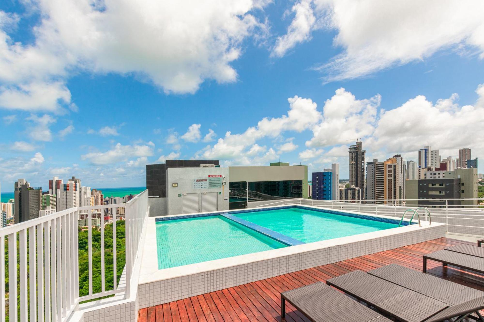 Studio Encantador - Garagem - Piscina Na Cobertura Joao Pessoa Exterior photo
